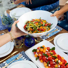 Lastra Melamine Shallow Serving Bowl