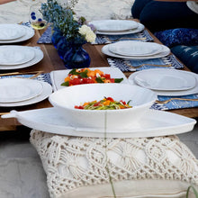 Lastra Melamine Shallow Serving Bowl