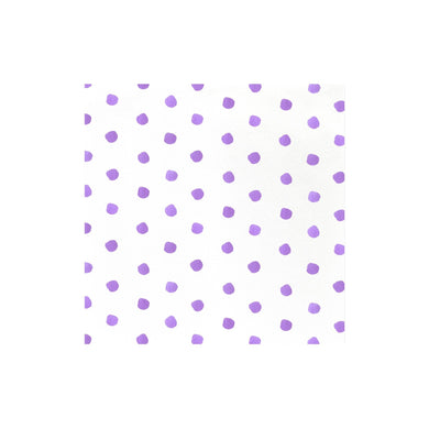 Purple Dot Cocktail  Napkin