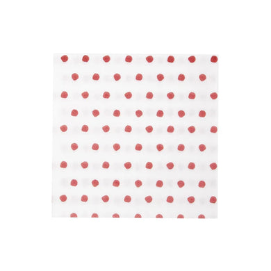 Red Dot Dinner Napkins/50