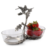 Song Bird Double Condiment Bowl
