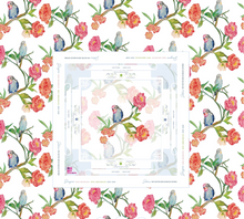 Parakeet Perch Instructional Mahjong Tablecloth