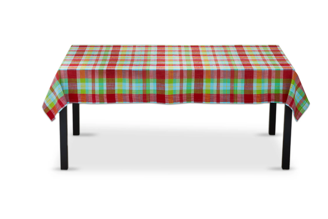 Fresh Pick Plaid Tablecloth
