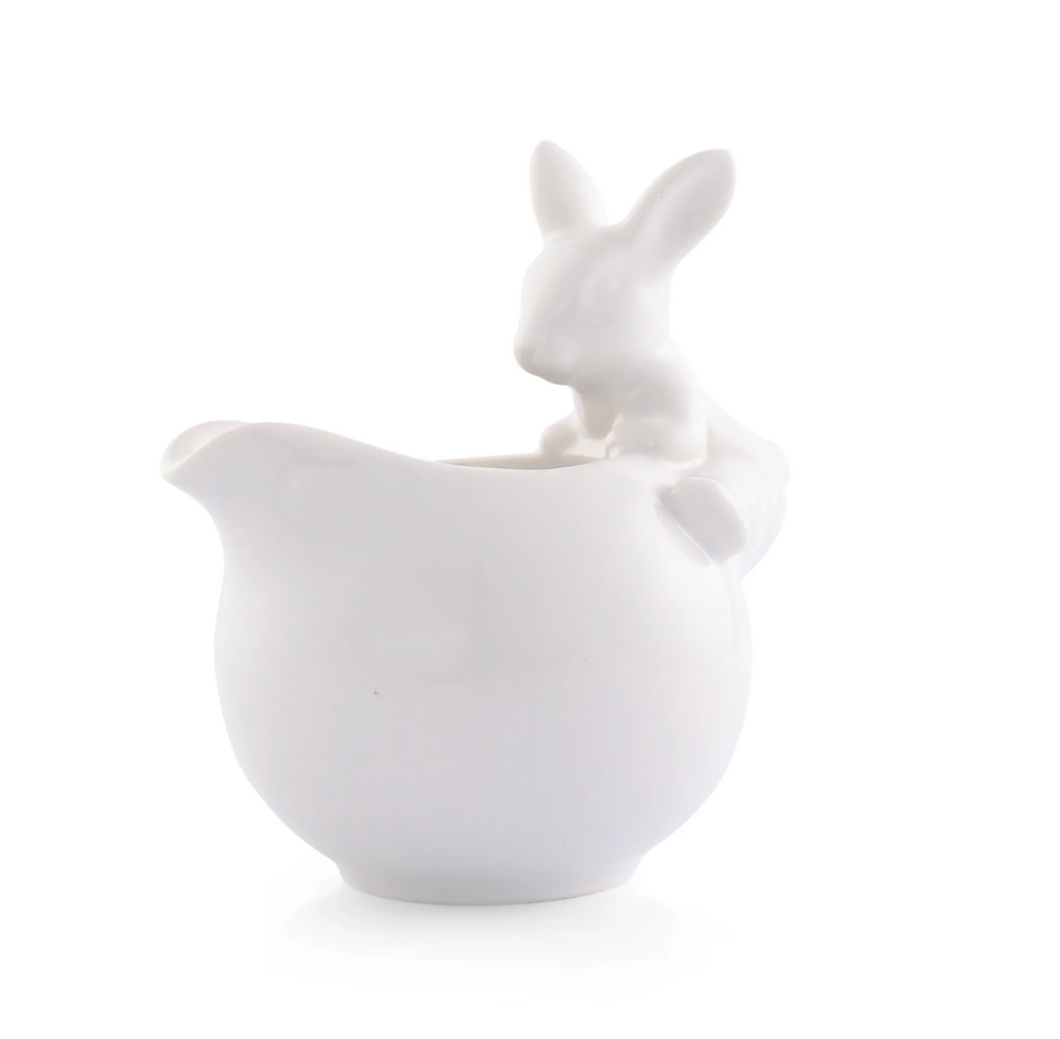 Porcelain Climbing Bunny Creamer