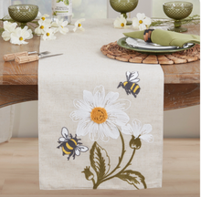 Bee & Floral Table Runner