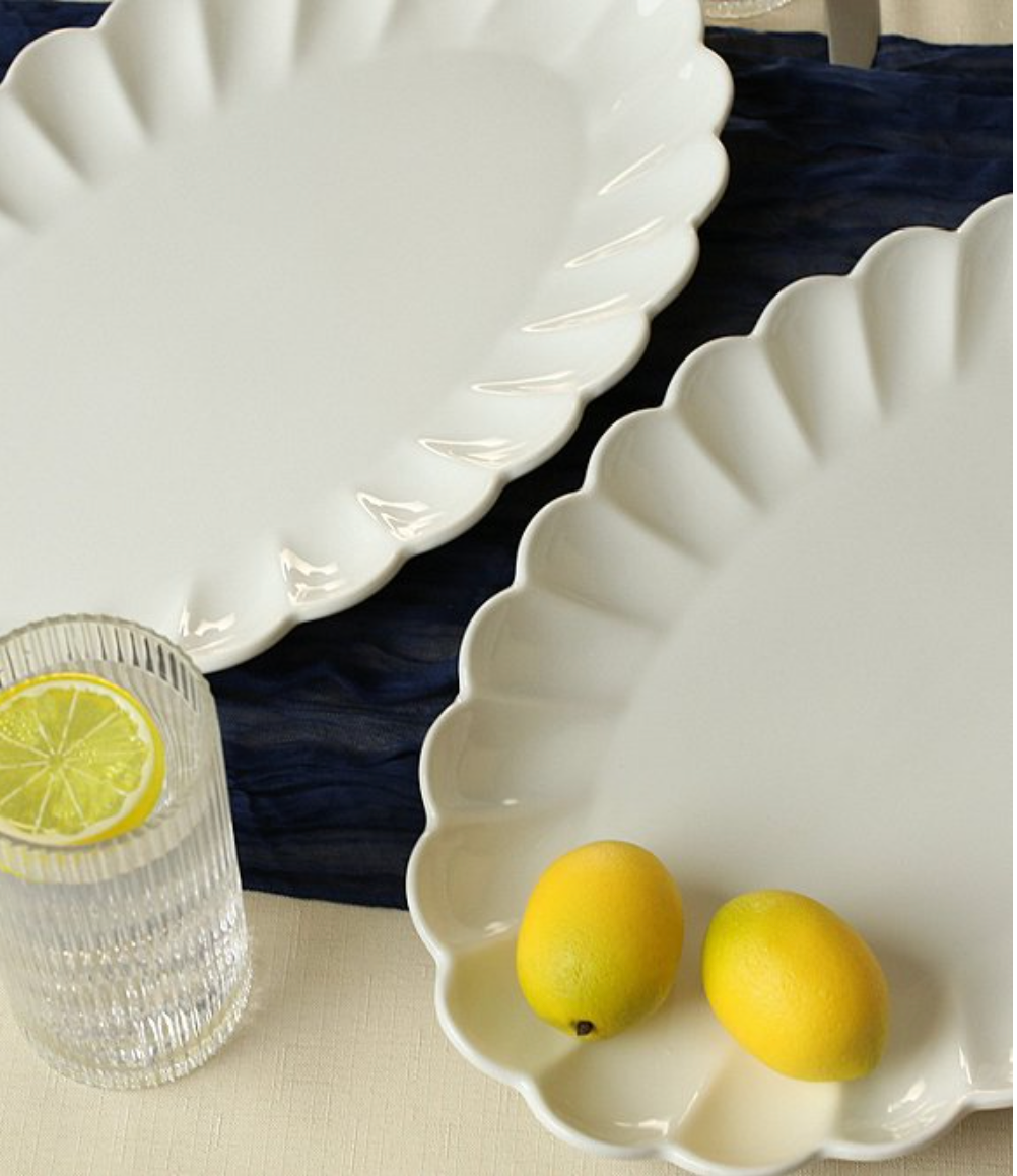 Petal Oval Platter
