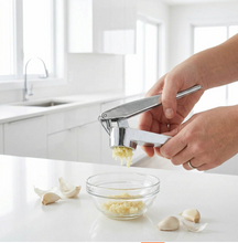 No-Peel, Self Cleaning Garlic Press