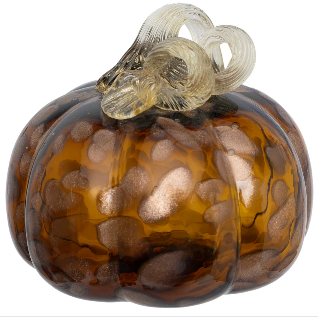 Coffee Glass Pumpkin Small