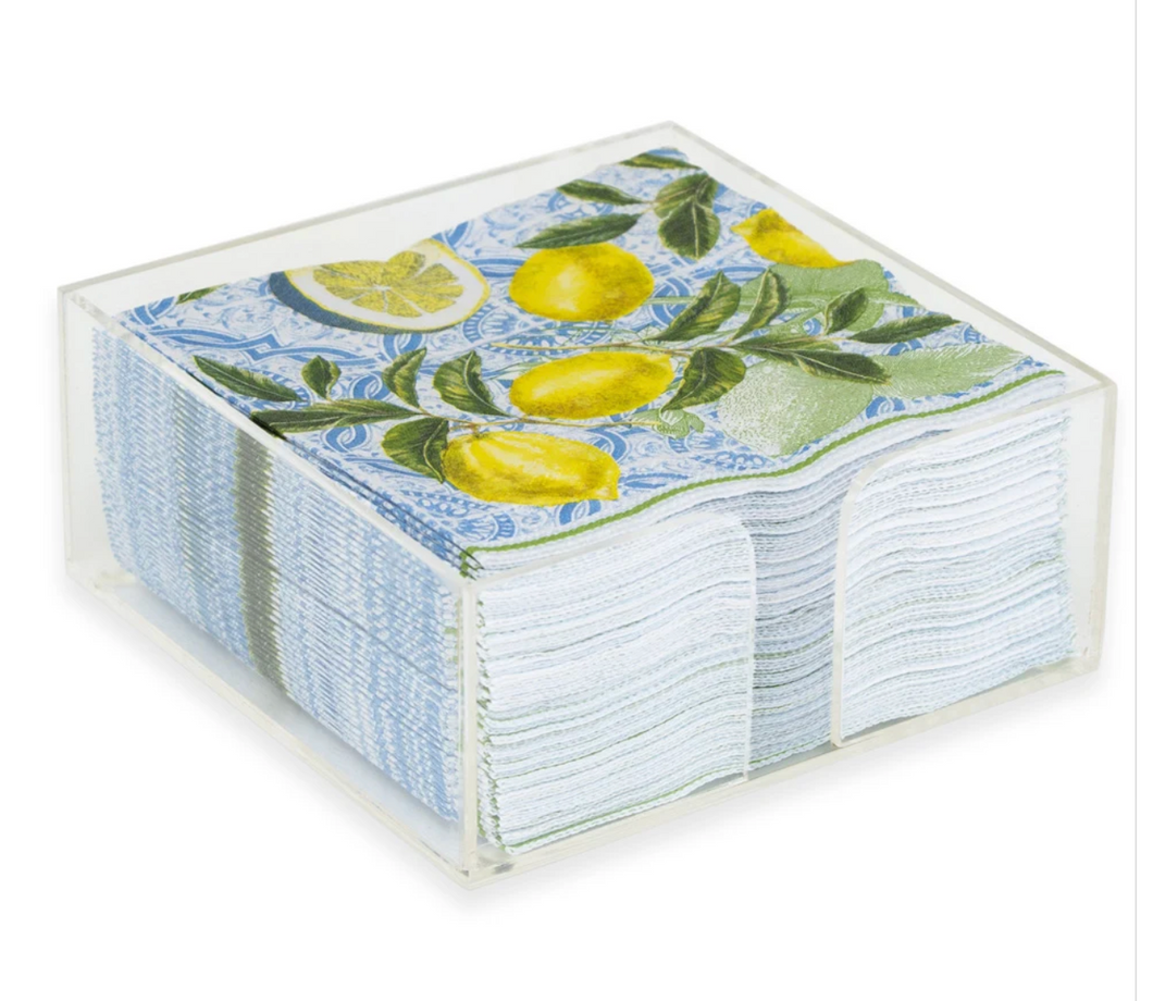 Acrylic Cocktail Napkin Caddy