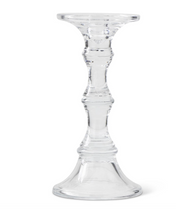 Short Glass Candleholders