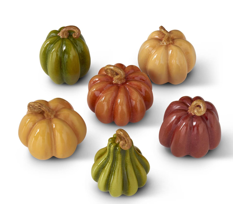 Fall Colored Mini Pumpkin