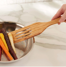 Olive Wood Slotted Spurtle