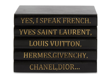 Black Leather Box French Quote