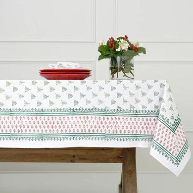 Christmas Tree Tablecloth  60x140