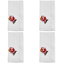 Embroidered Santa Napkin