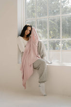Blush Bamboo Swaddle Blanket
