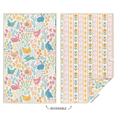 Springtime Friends Microfiber Kitchen Towel