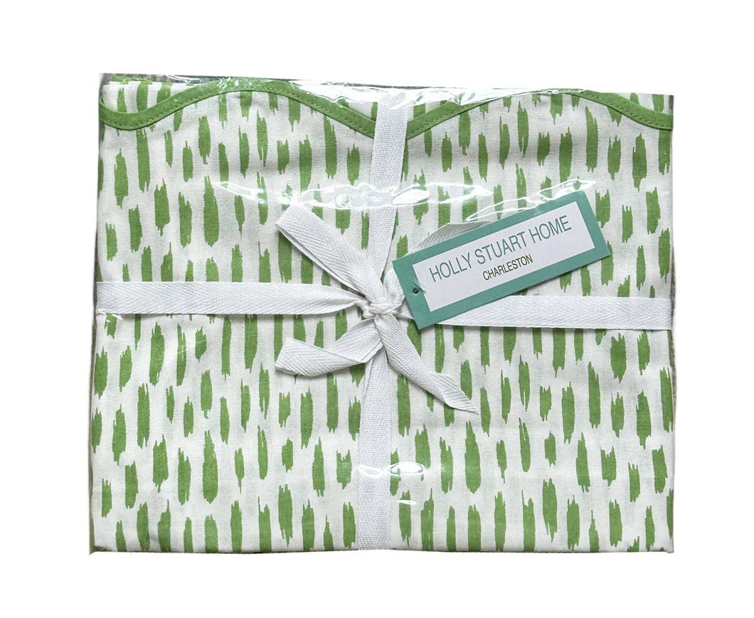 DAH MAHJONG TABLECLOTH ~ GREEN TEA