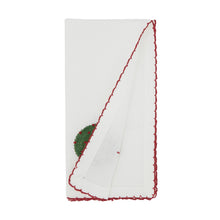 Whip Stitch Wreath Napkin