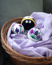 Lavender Fields Eco Wool Dryer Ball - BEE