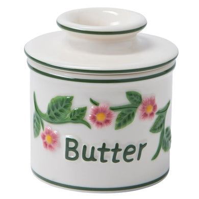 Butter Bell Raised painted Floral
