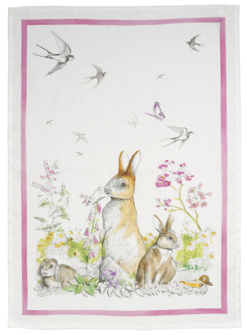 Remi Rosa Kitchen Towel