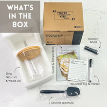 Sourdough Starter Jar Kit with Glass Jar