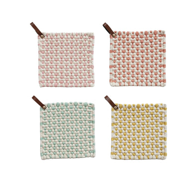 Cotton Crochet Pot Holder