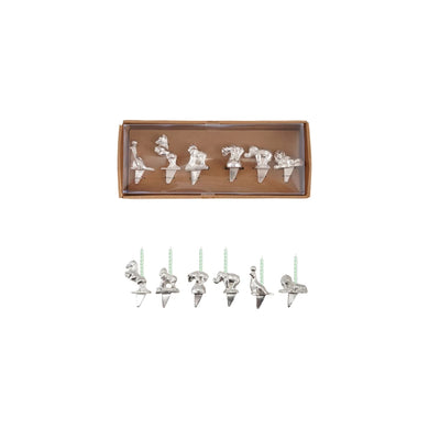 Circus Animal Birthday Cake Candle Holders, Zinc Alloy
