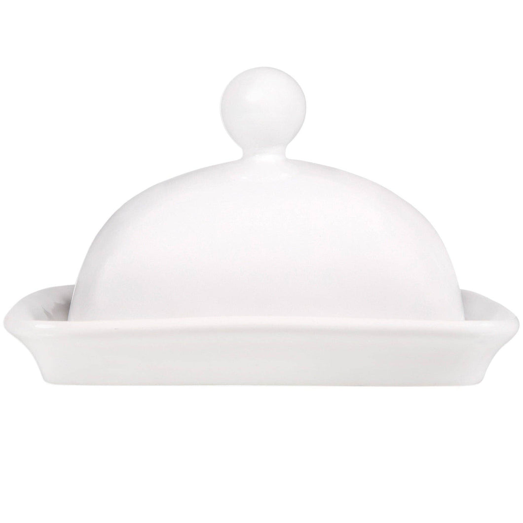 Fiddle & Fern Butter Dish