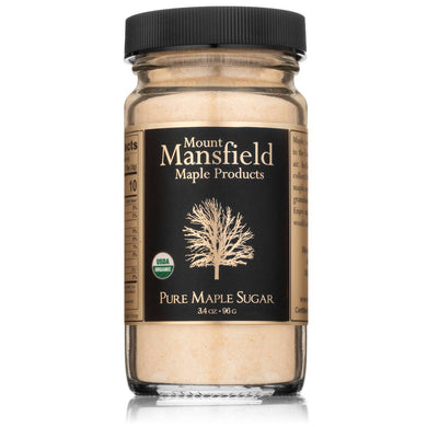 3.4oz Organic Pure Vermont Granulated Maple Sugar