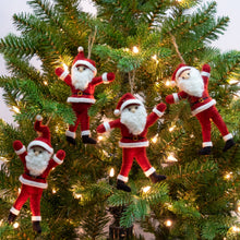 Ornament - Felt Dancing Santa