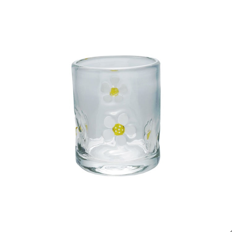 Daisy Drinking Glass