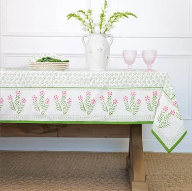 Pink Phlox Tablecloth-60x90