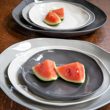 Tam Stoneware Gia Platter, Slate
