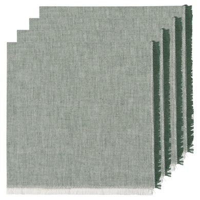 Chambray Napkin-Jade