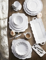 Bella Bianca Salad Plate