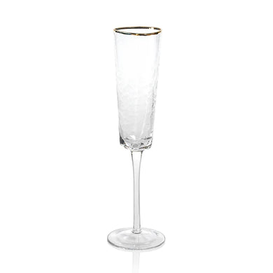 Aperitivo Triangular Champagne Glass