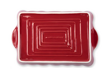 Large Red Rectangular Baker-Red