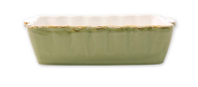 Small Green Rectangular Baker