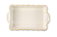 Small Green Rectangular Baker
