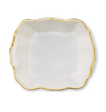 Small White Square Baker