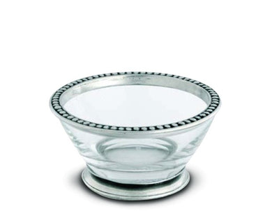 Pewter Beaded Medici Bowl, Medium