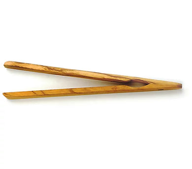 Olive Wood Toaster Tongs