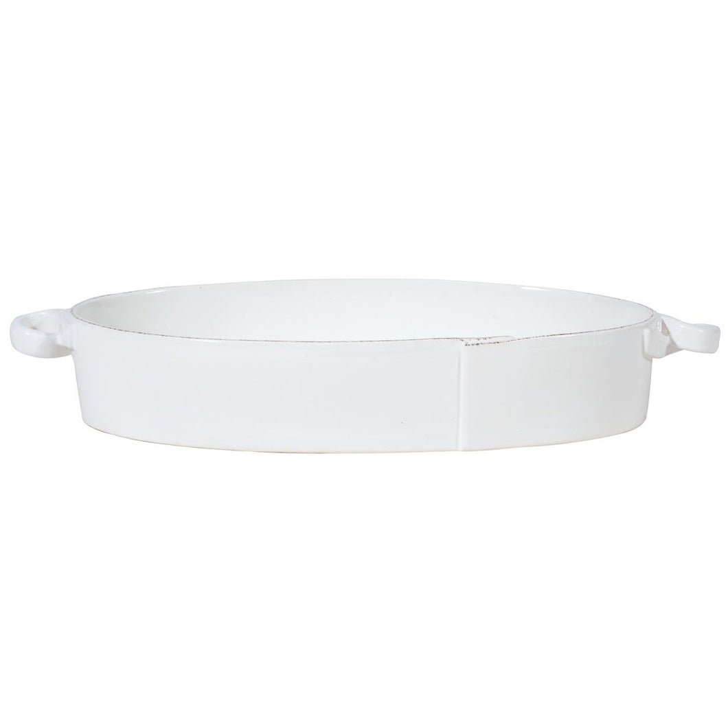 Lastra Handled Oval Baker